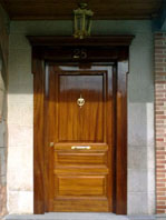 Barnizado puerta
